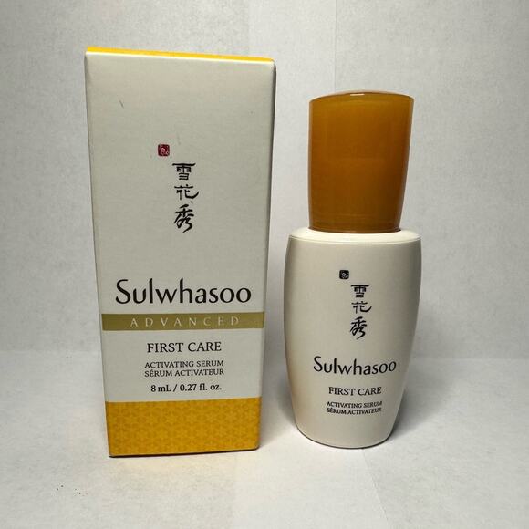 SULWHASOO FIRST CARE ACTIVATING SERUM VI 0.27 Oz / 8 ml NEW TRAVEL SIZE!!! - Picture 1 of 6